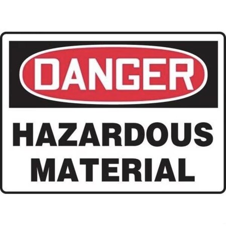 Accuform OSHA DANGER SAFETY SIGN HAZARDOUS MCHL287XT MCHL287XT